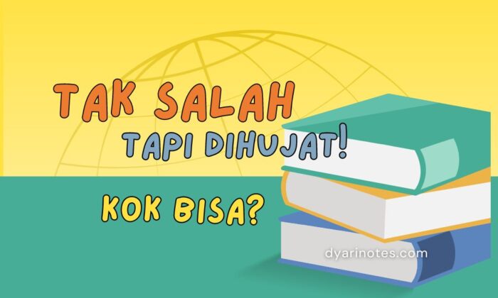 Tak Salah Apa-apa Tapi Ikut Dihujat! Kok Bisa?