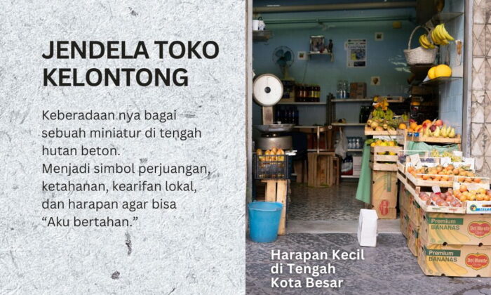 Jendela Toko Kelontong: Harapan Kecil di Tengah Kota Besar