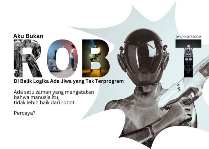 Aku Bukan Robot: Di Balik Logika Ada Jiwa Yang Tak Terprogram