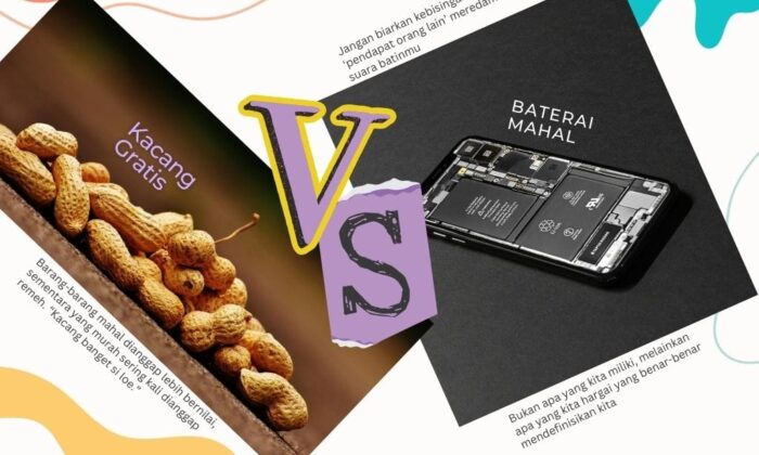 Kacang Gratis Vs. Baterai Mahal: Menimbang Nilai dalam Hidup