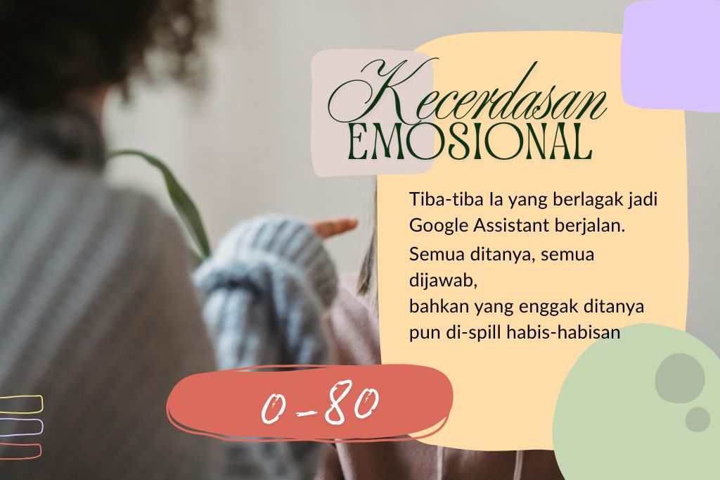 You are currently viewing Kecerdasan Emosional 0-80: Filter untuk Semua?