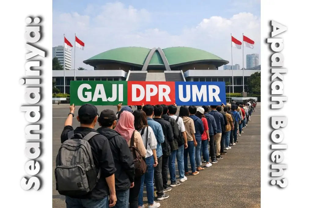 Read more about the article Seandainya Gaji DPR Itu UMR. Apakah Boleh?