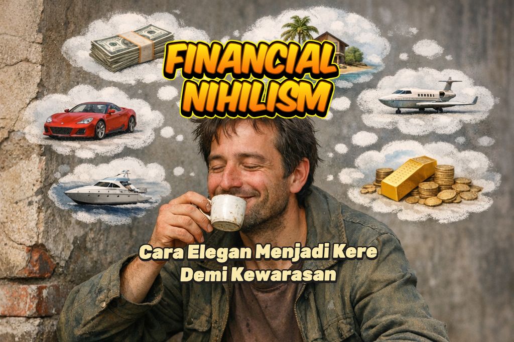 You are currently viewing Financial Nihilism: Cara Elegan Menjadi Kere Demi Kewarasan 😂
