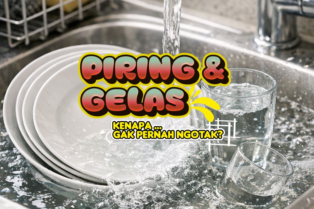 You are currently viewing Senggol Dong! Kenapa Piring Gelas Gak Pernah Ngotak?
