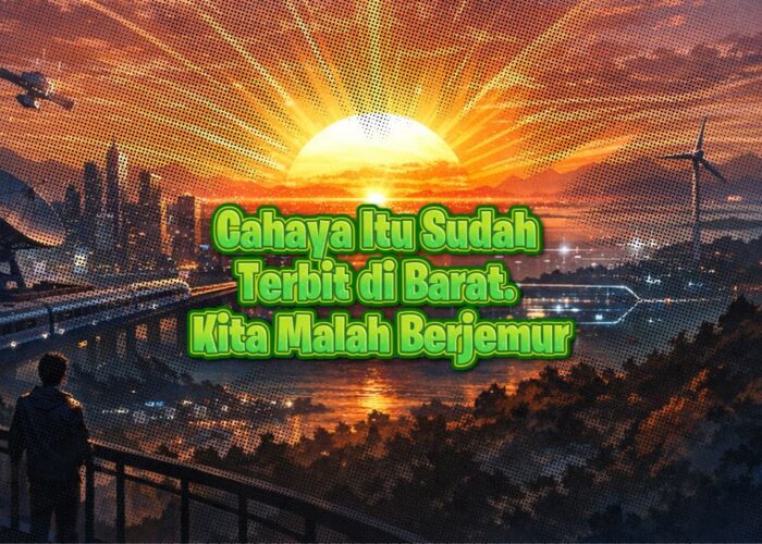 The False Sunrise: Cahaya Itu Terbit di Barat. Kita Malah Berjemur