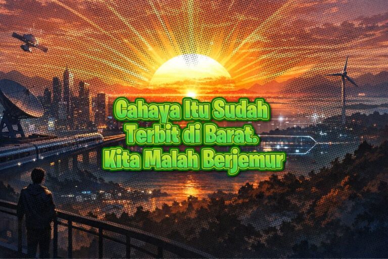 The False Sunrise: Cahaya Itu Terbit di Barat. Kita Malah Berjemur