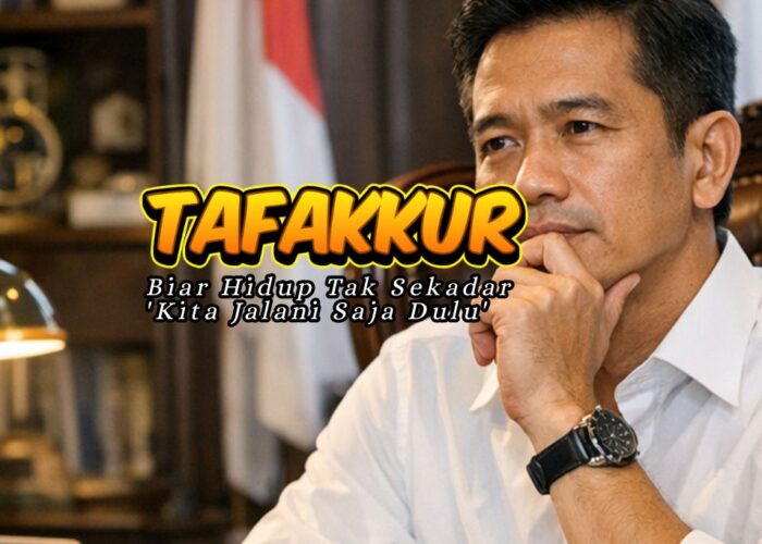 Tafakkur: Biar Hidup Tak Sekadar ‘Kita Jalani Saja Dulu’