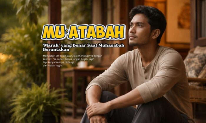 Mu’atabah: ‘Marah’ yang Benar Saat Muhasabah Berantakan