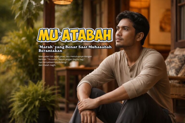 Mu’atabah: ‘Marah’ yang Benar Saat Muhasabah Berantakan