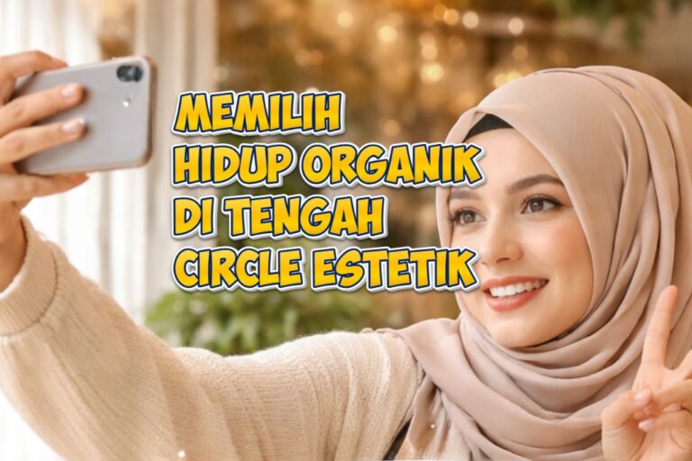 Memilih Hidup Organik di Tengah Circle Estetik