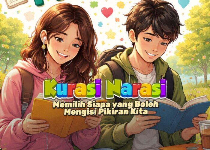 Kurasi Narasi: Memilih Siapa yang Boleh Mengisi Pikiran Kita