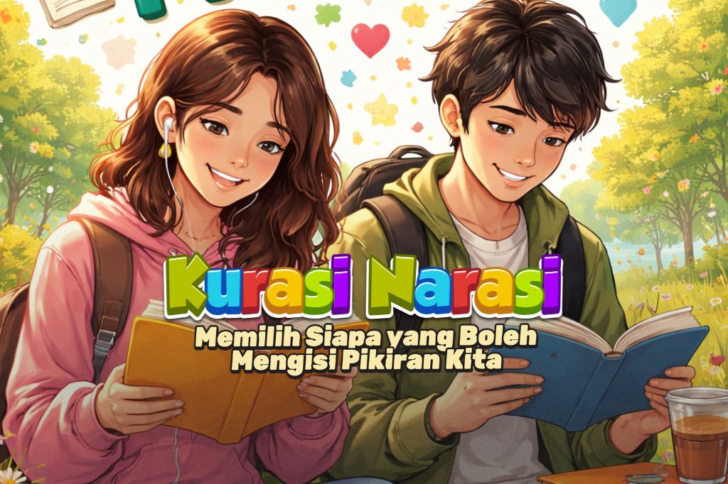 You are currently viewing Kurasi Narasi: Memilih Siapa yang Boleh Mengisi Pikiran Kita