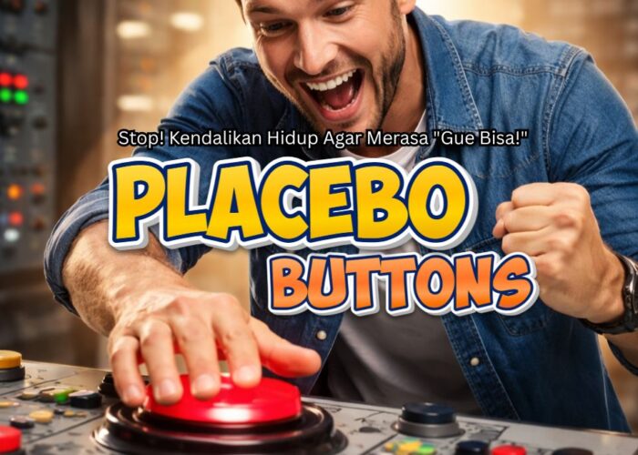 Placebo Buttons: Stop Kendalikan Hidup Agar Merasa “Gue Bisa!”