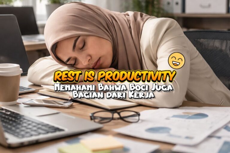 Rest is Productivity: Pahami Bahwa Boci Juga Bagian dari Kerja