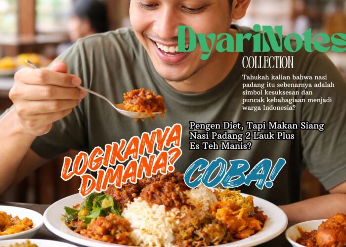 Logikanya Dimana Coba: Diet, Tapi Nasi Padang + Es Teh Manis?