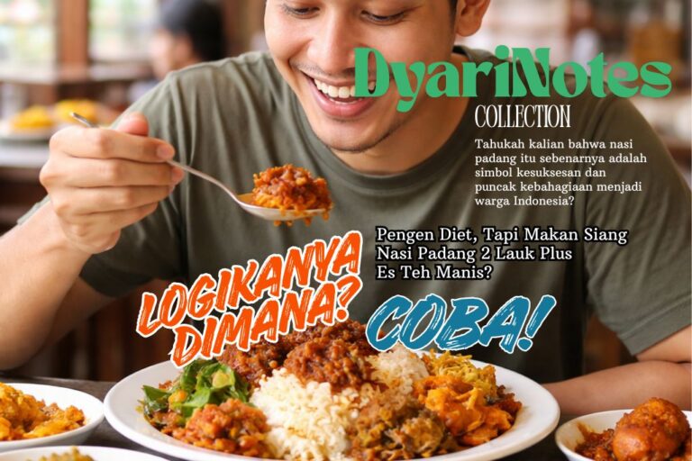 Logikanya Dimana Coba: Diet, Tapi Nasi Padang + Es Teh Manis?