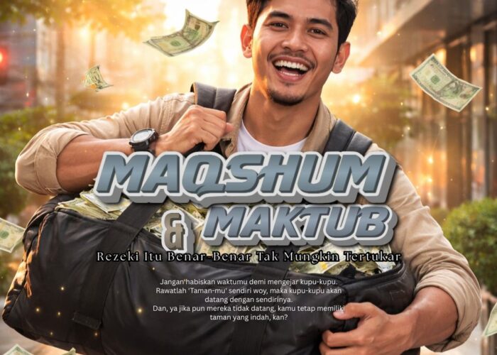 Maqshum dan Maktub: Rezeki Itu Benar Tak Mungkin Tertukar