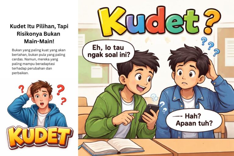 Kudet Itu Pilihan, Tapi Risikonya Bukan Main-Main!