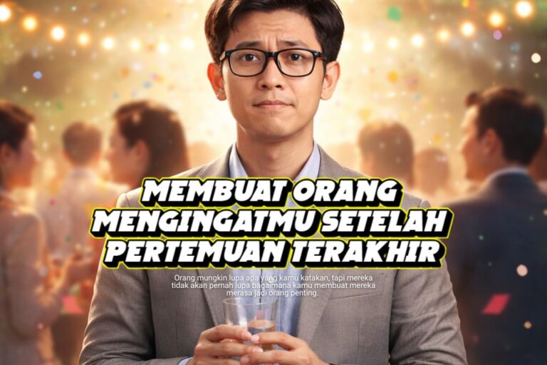 Membuat Orang Mengingatmu Setelah Pertemuan Terakhir