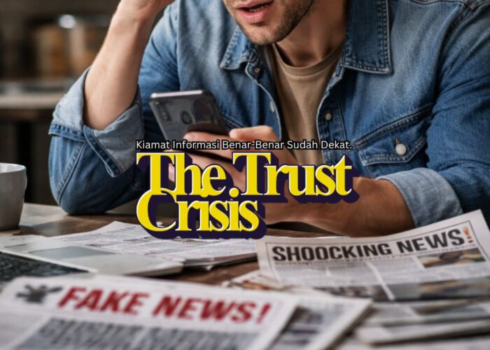 The Trust Crisis: Kiamat Informasi Sudah Dekat.
