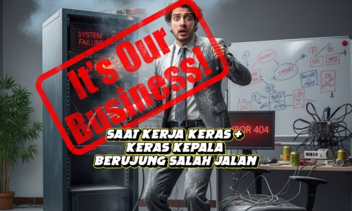 It’s Our Business! Saat Kerja Keras & Keras Kepala Berujung Salah