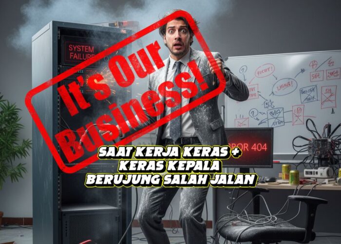 It’s Our Business! Saat Kerja Keras & Keras Kepala Berujung Salah