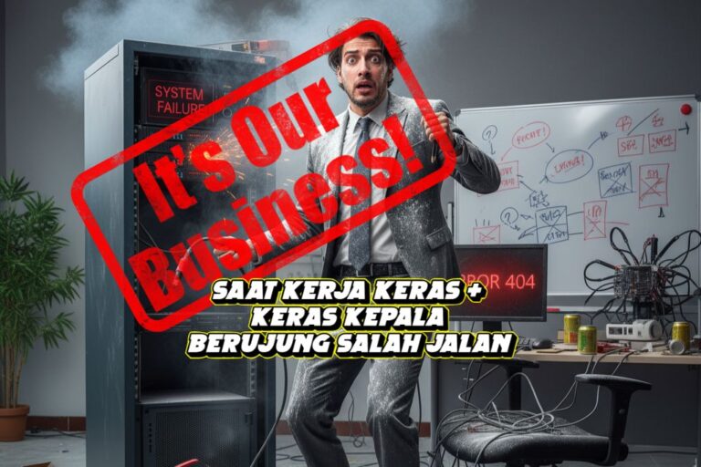 It’s Our Business! Saat Kerja Keras & Keras Kepala Berujung Salah