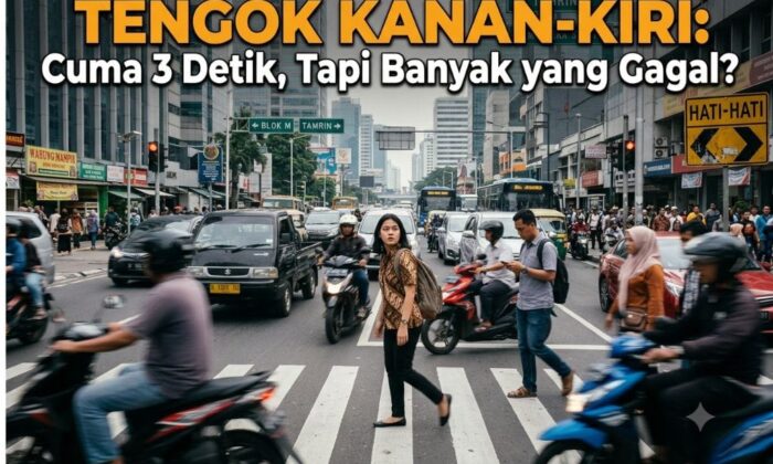 Tengok Kanan-Kiri: Cuma 3 Detik, Tapi Banyak yang Gagal?