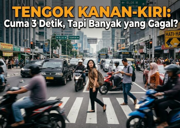 Tengok Kanan-Kiri: Cuma 3 Detik, Tapi Banyak yang Gagal?