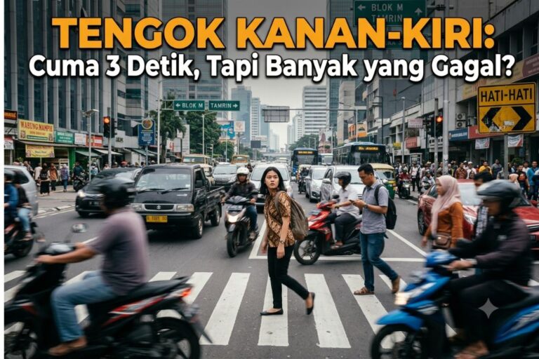 Tengok Kanan-Kiri: Cuma 3 Detik, Tapi Banyak yang Gagal?