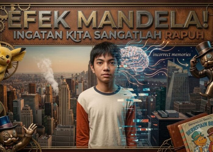 Efek Mandela: Ingatan Kita Ternyata Tidak Bisa Diandalkan 😧