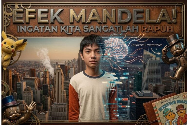 Efek Mandela: Ingatan Kita Ternyata Tidak Bisa Diandalkan 😧