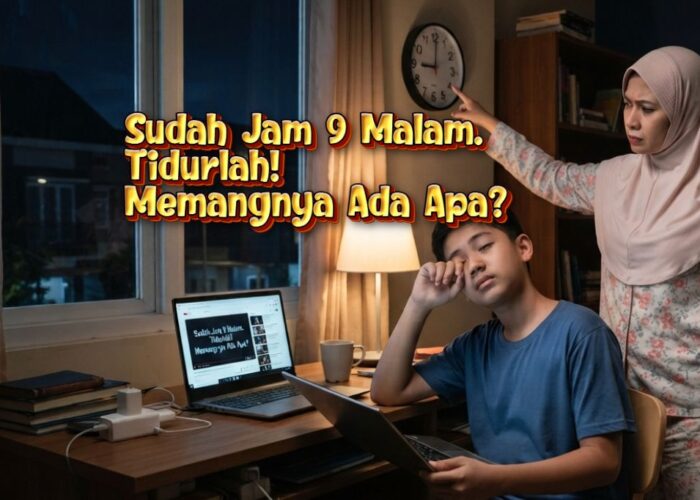 Sudah Jam 9 Malam. Tidurlah! Memangnya Ada Apa?