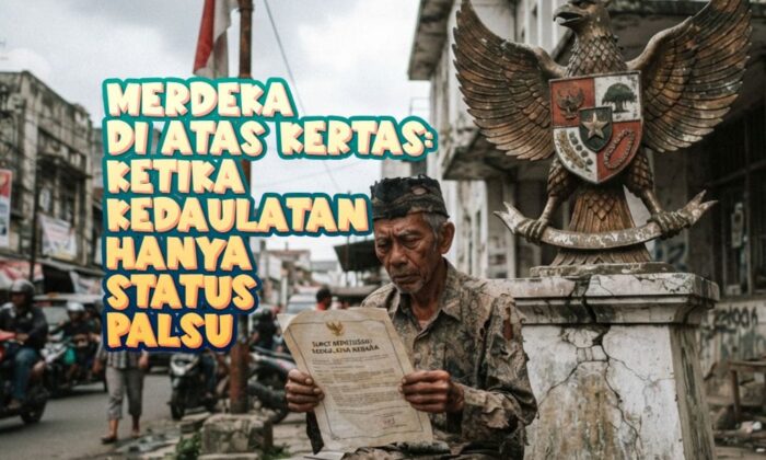 Merdeka di Atas Kertas: Ketika Kedaulatan Hanya Status Palsu