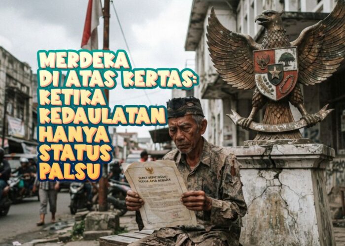 Merdeka di Atas Kertas: Ketika Kedaulatan Hanya Status Palsu