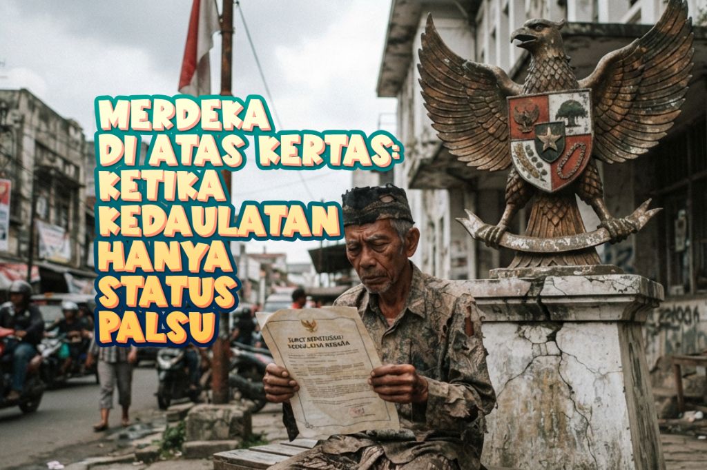 Read more about the article Merdeka di Atas Kertas: Ketika Kedaulatan Hanya Status Palsu