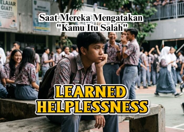 Learned Helplessness: Saat Mereka Mengatakan “Kamu Itu Salah”