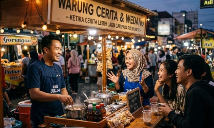 Mas Mbak Jualan: Ketika Cerita Lebih Laku Daripada Produknya