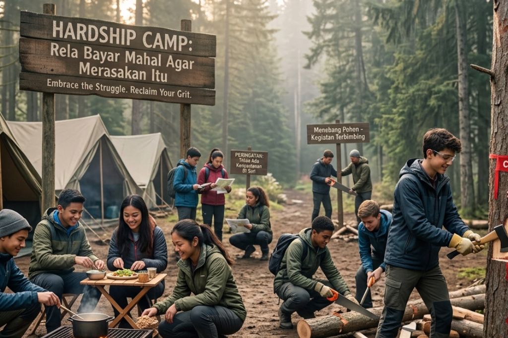 You are currently viewing Hardship Camp: Rela Bayar Mahal Agar Merasakan Itu