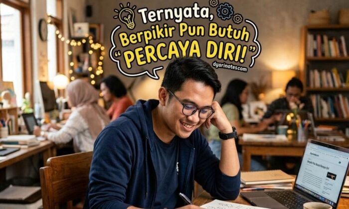 Ternyata, Berpikir Pun Butuh Percaya Diri