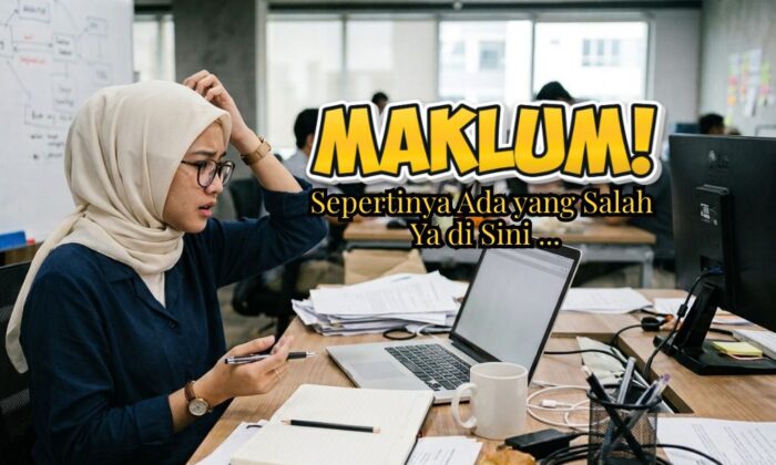 Maklum! Sepertinya Ada yang Salah Ya di Sini